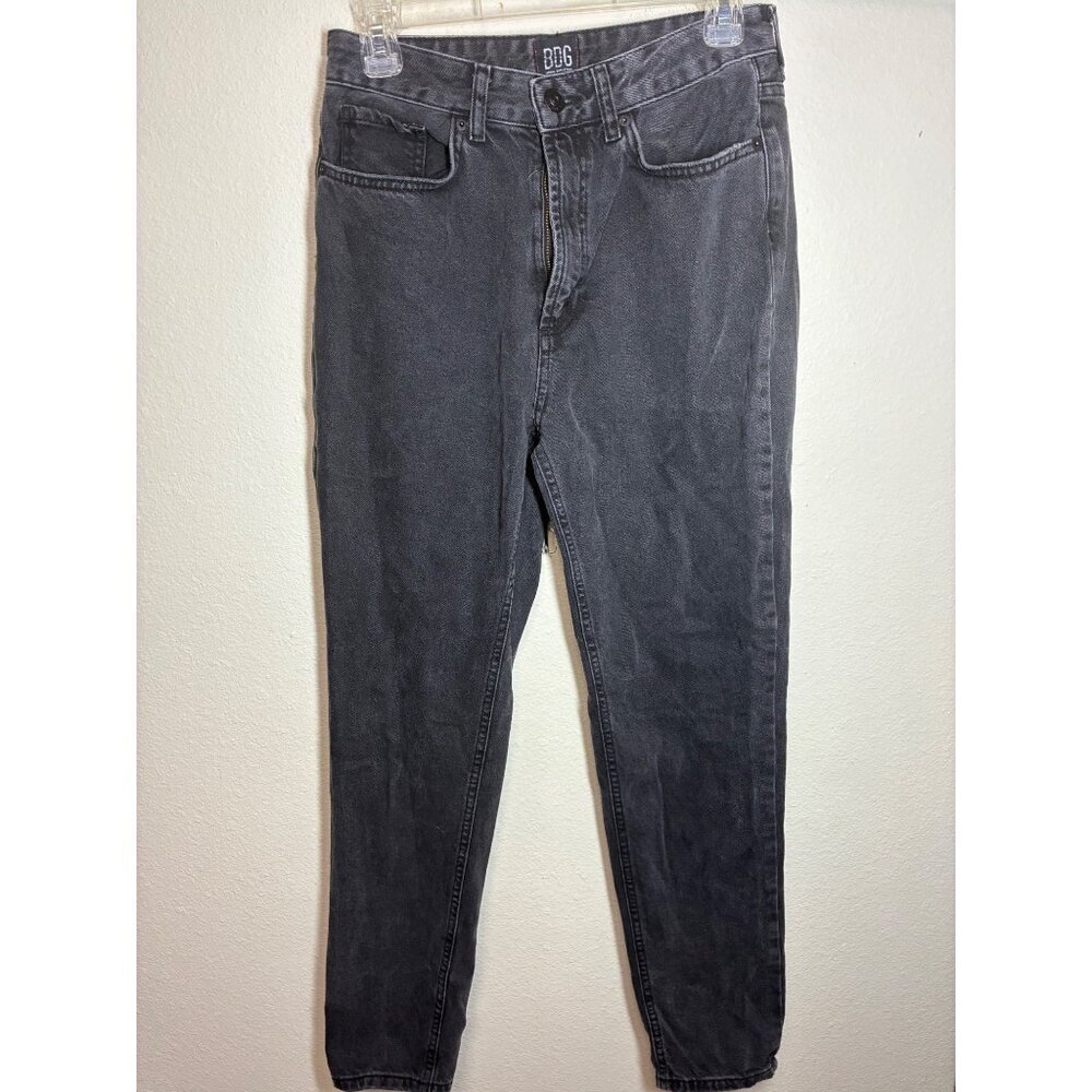 Urban Outfitters BDG Denim Jeans Mom High Rise Black Size 27 - Picture 1 of 10